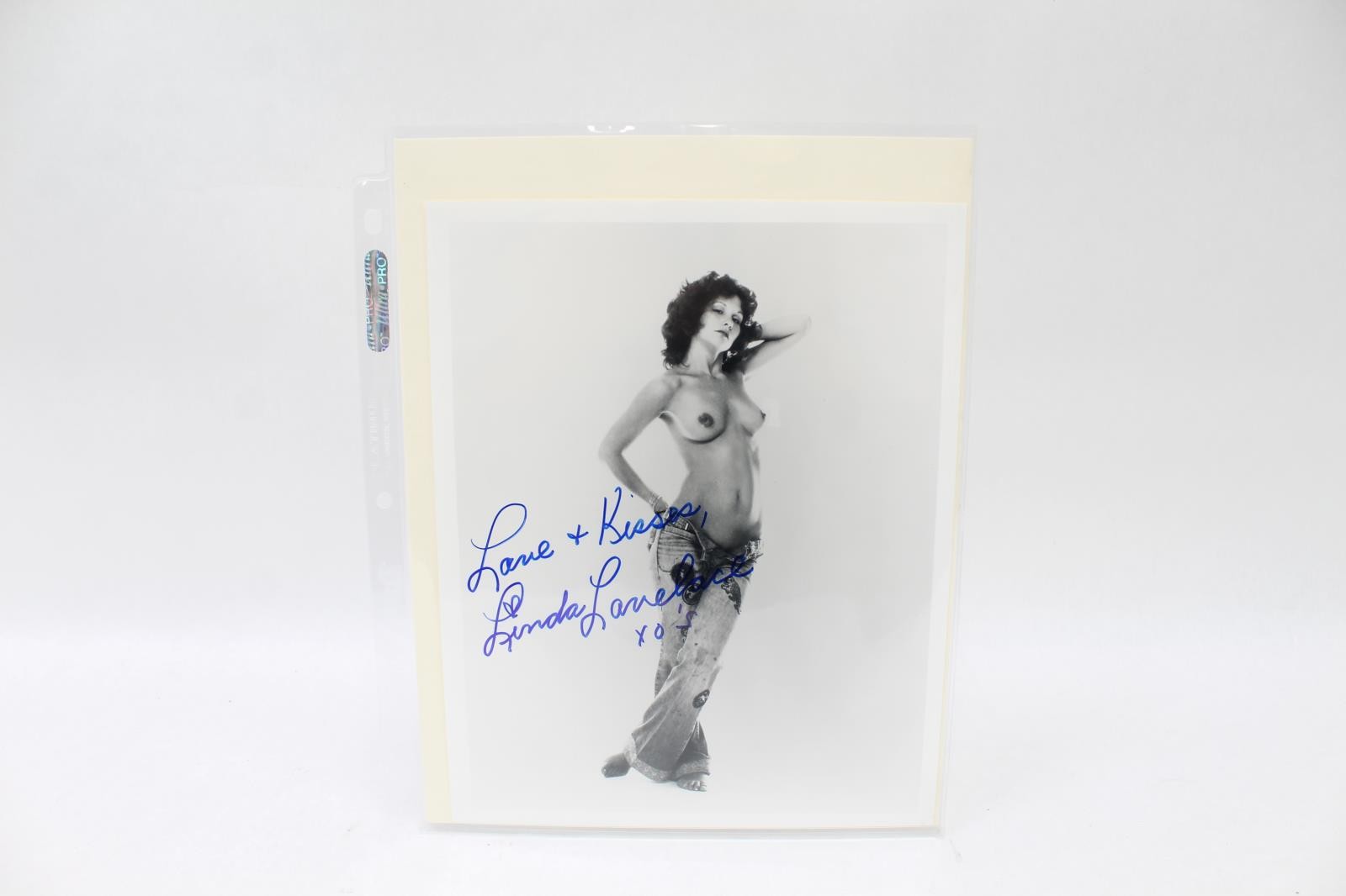 Linda Lovelace Signed Photograph 