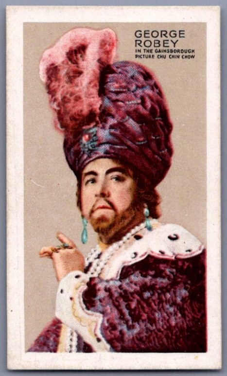1935 Gallaher Stars - George Robey #30 -  Vintage Cigarette Card