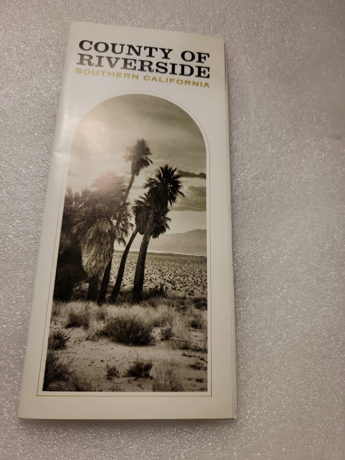 County Riverside Southern California Tourists Brochure Vtg Art Print