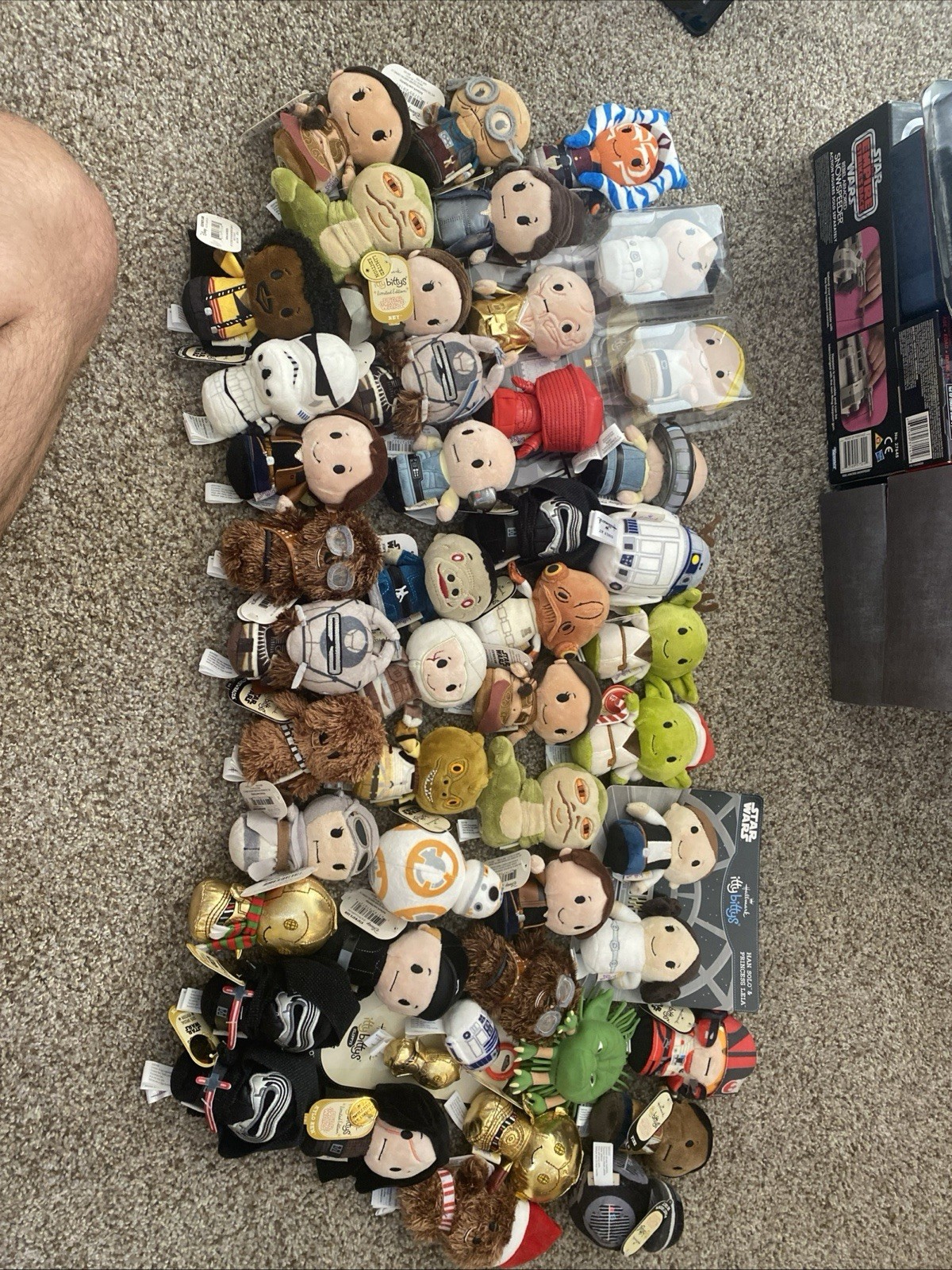 Star Wars Hallmark Itty Bitty Lot W/tags 47  Pieces 