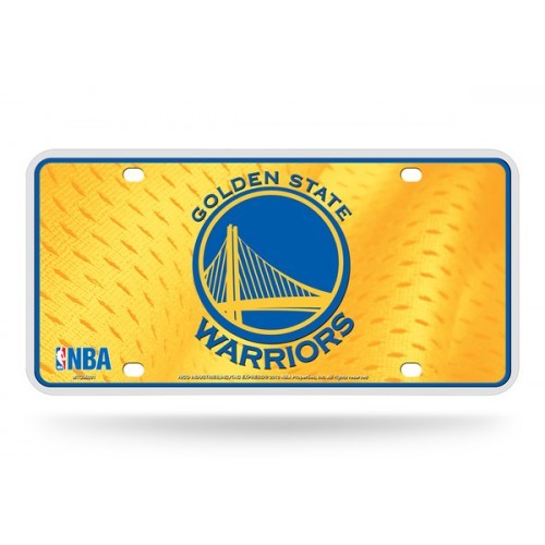 GOLDEN STATE WARRIORS TEAM LOGO NBA BASKETBALL LICENSE PLATE MADE IN USA