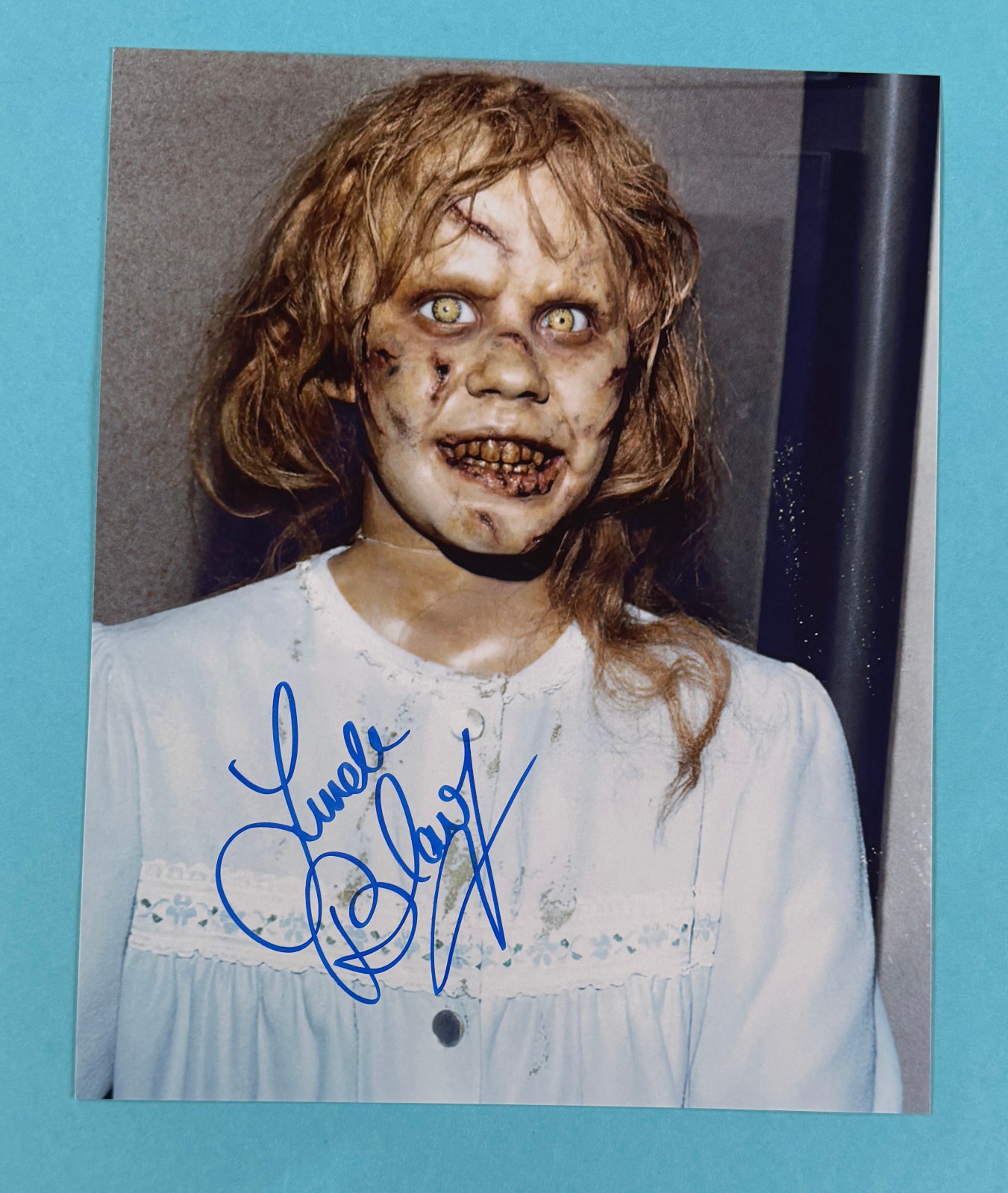 Linda Blair-exorcist-signed, original autograph