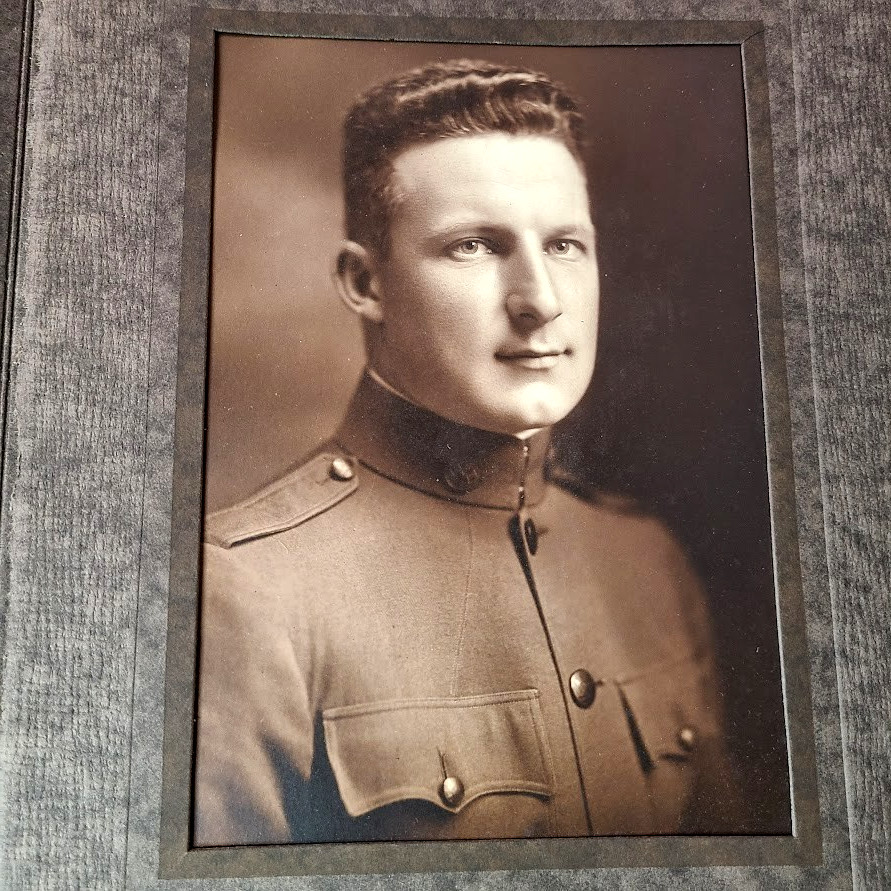 WWI US Army Soldier Portrait San Antonio Texas Named id'd