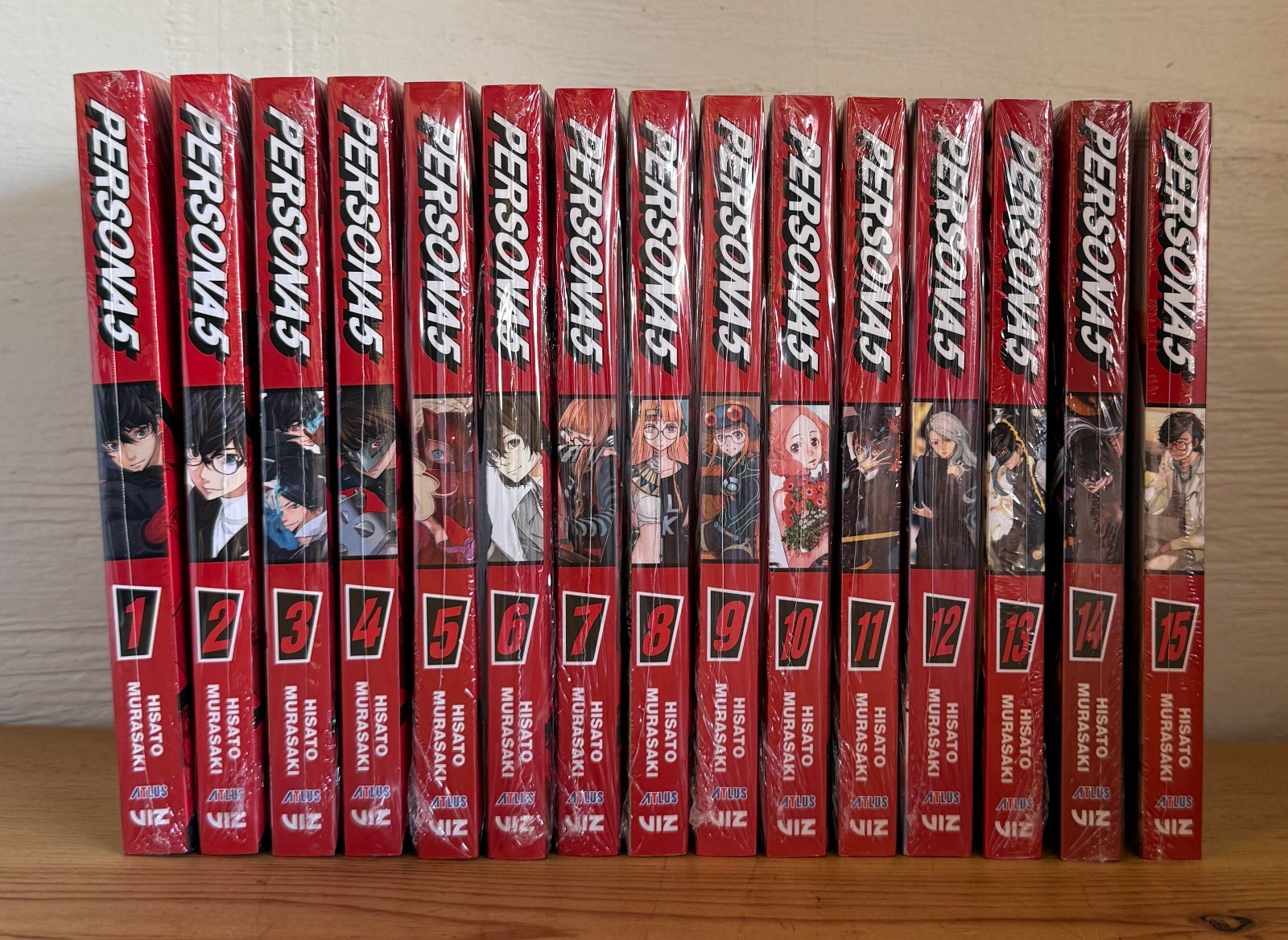 Persona 5  (Vol. 1-15)  English Manga Graphic Novels Brand