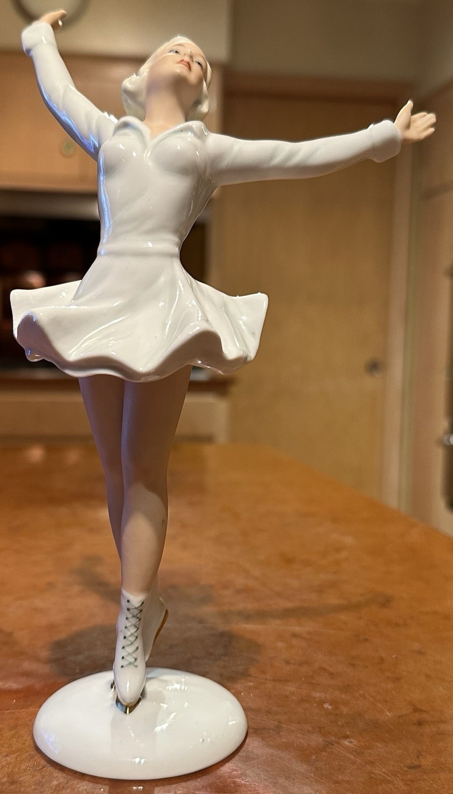 Vintage Wallendorf Germany Porcelain Figure Skater – Sonja Henie Model 1764