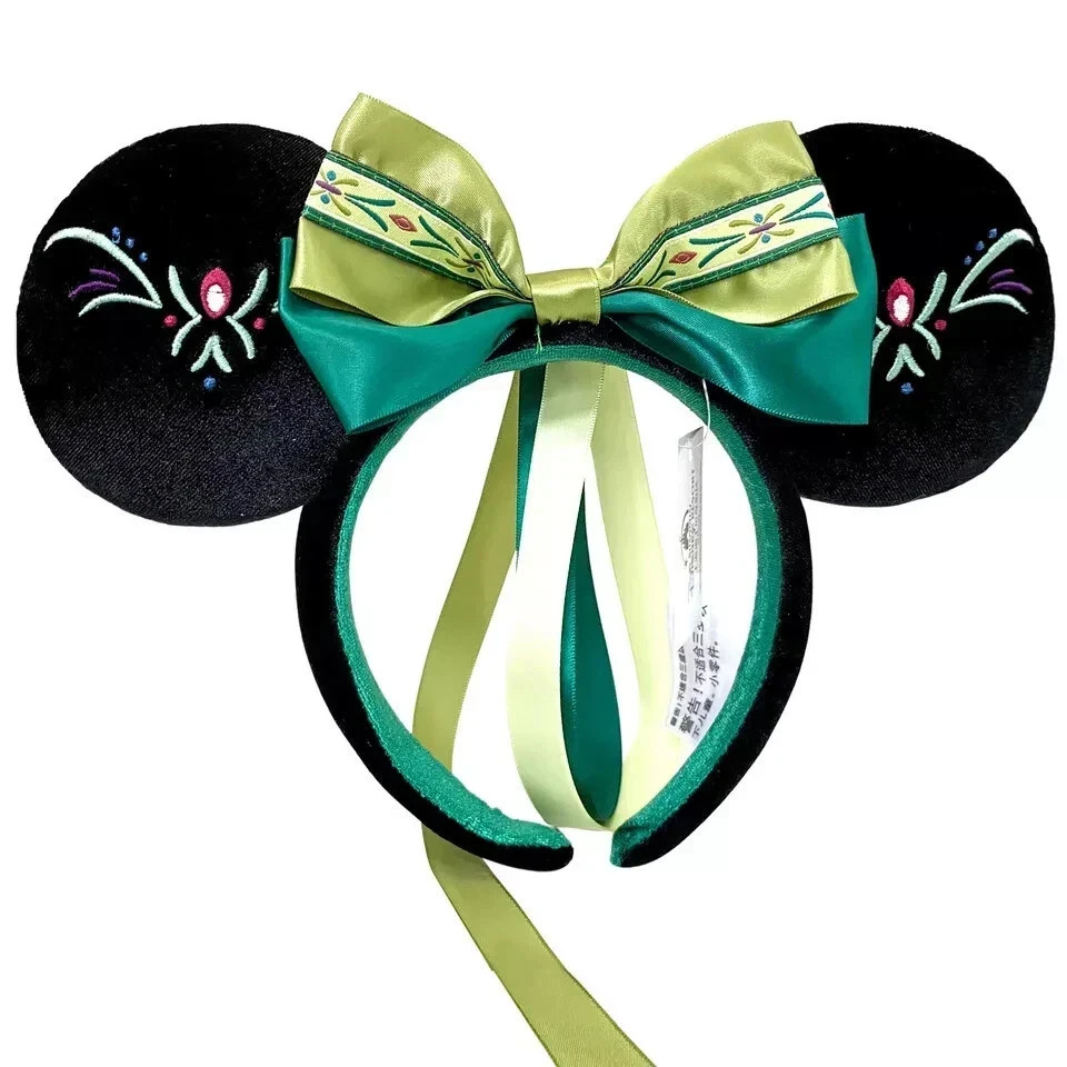 Japan Tokyo Disney Parks Resort Anna Frozen Fantasy Springs Ears Headband-