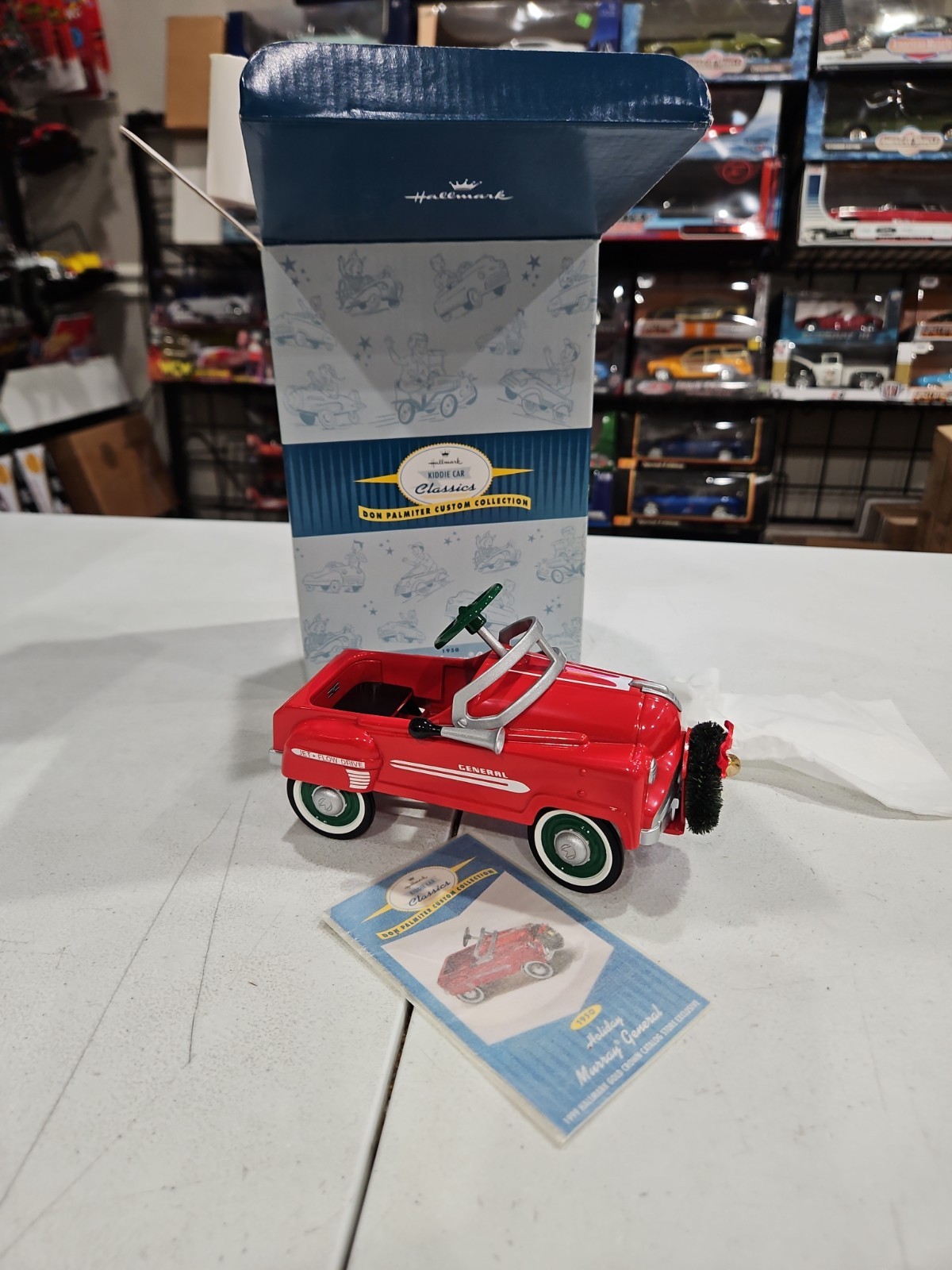 Hallmark Kiddie Car Classics Don Palmiter 1950 Holiday Murray General QHG9054