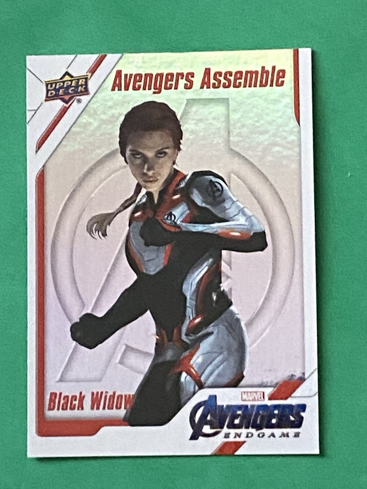 2020 UD Marvel Avengers Endgame Black Widow Avengers Assemble #AA-9