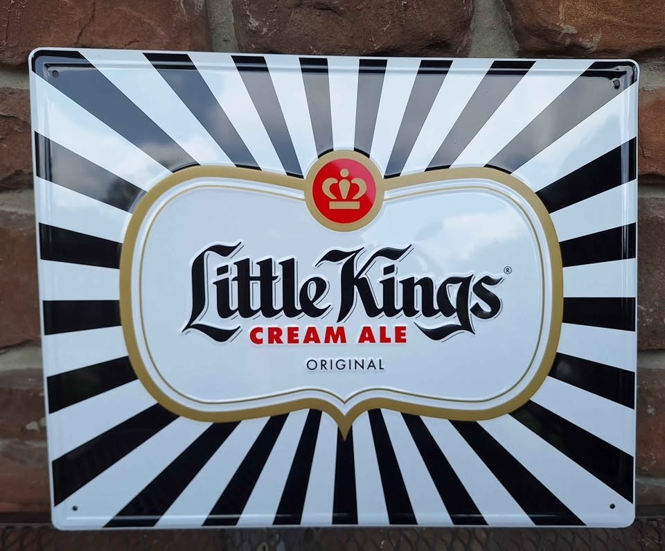 Little Kings Cream Ale Authentic Metal Sign New 20x16