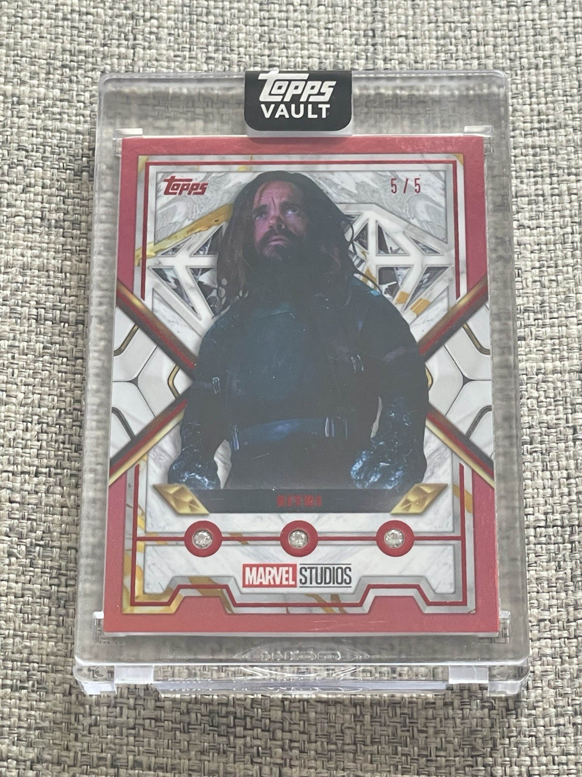 2026 TOPPS VAULT MARVEL EITRI TRIPLE DIAMOND AVENGERS INFINITY WAR 5/5