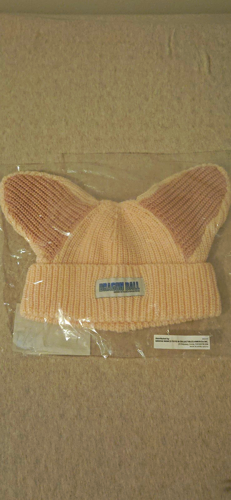 Dragon Ball 40th Anniversary Daimatsuri Bandai Beanie Oolong Knitted Hat Japan