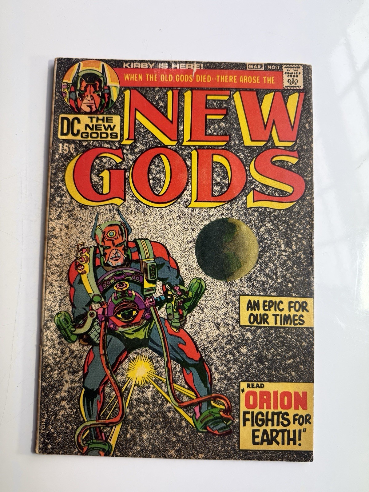The New Gods #1 DC 1971 Jack Kirby KEY 1st Issue Bronze Age Orion Darkseid