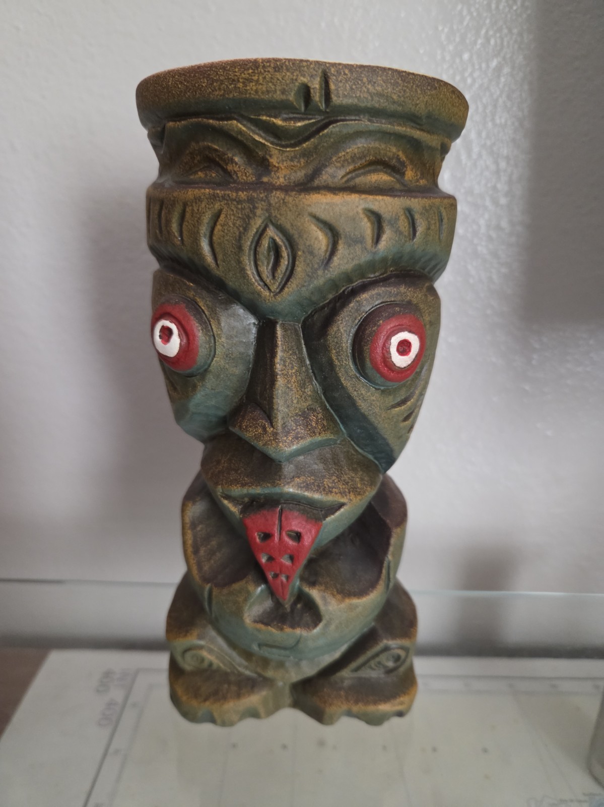 2018 Tiki Diablo Tiki Day Disneyland Tiki Room Papua New Guinea Style Tiki Mug 