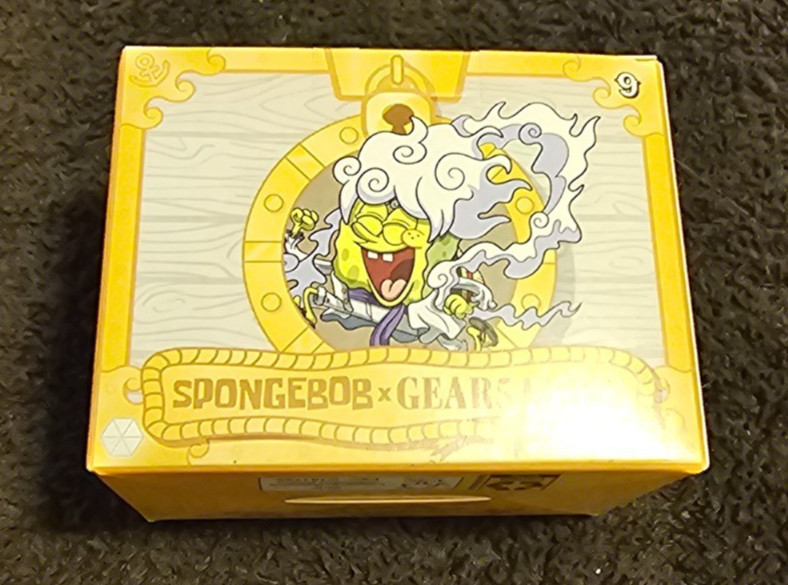 **Title:** McDonald\'s SpongeBob x One Piece Happy Meal Toy #9 Gear 5 Luffy - New