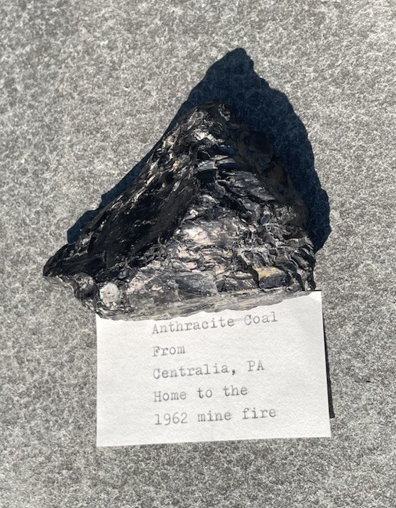 Anthracite Coal From Centralia, PA (Pennsylvania Coal Region Geology Specimen)