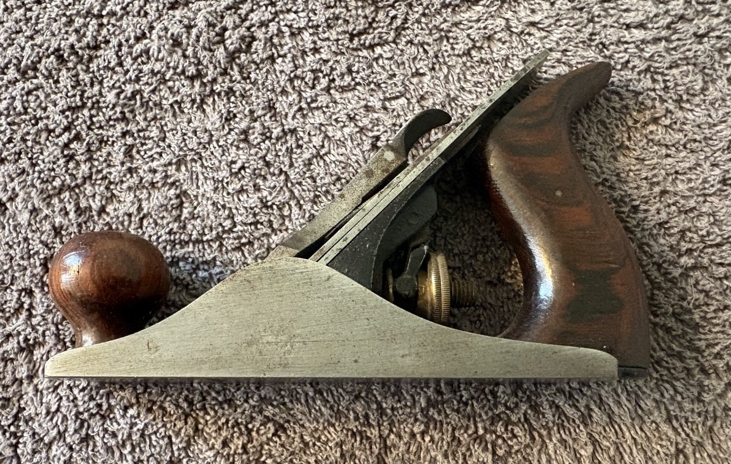 Excellent + Antique Sweetheart Stanley Plane #1 Works Great  Unrestored