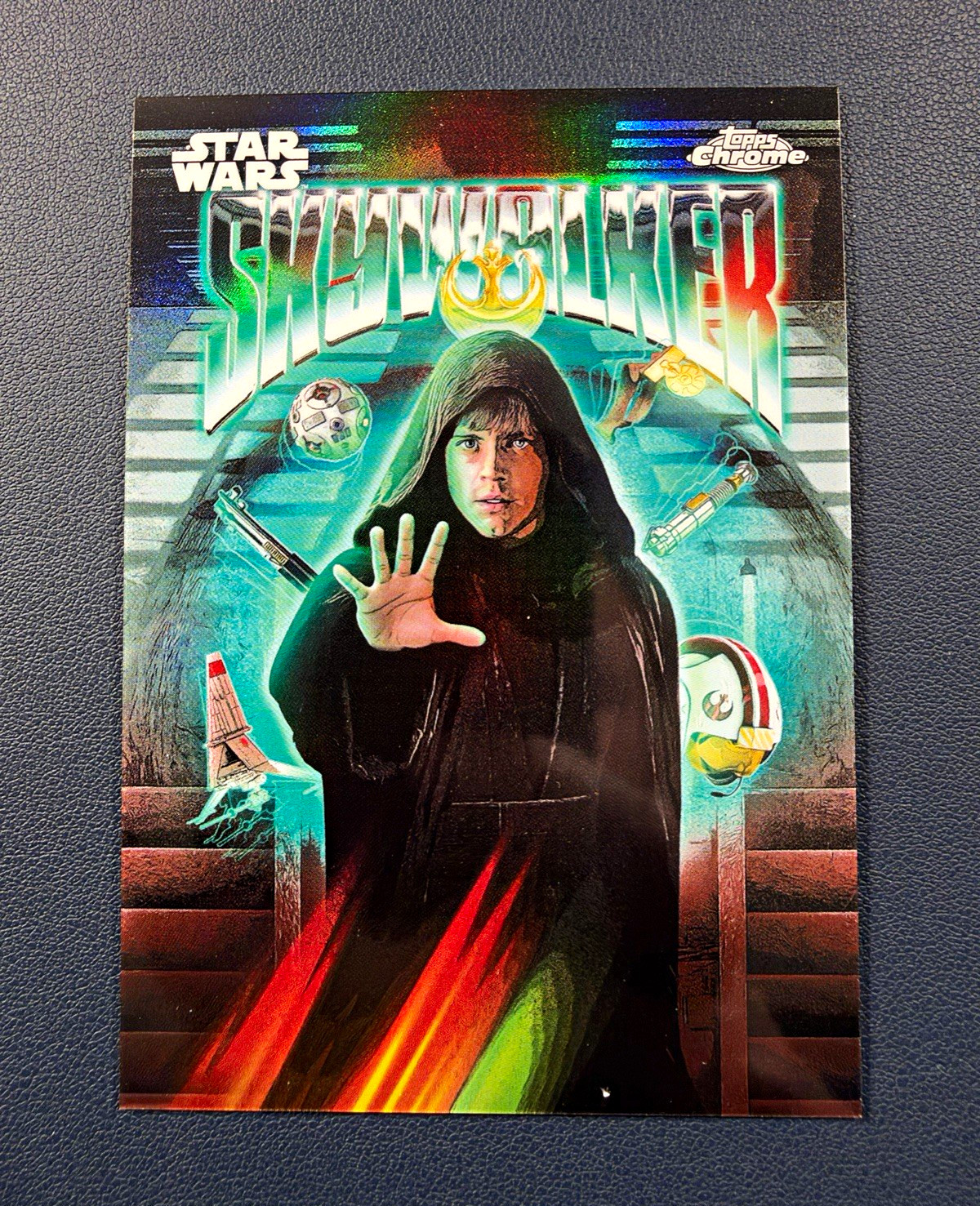 Topps 2026 Chrome Star Wars Luke Skywalker Galactic Maximalists GMAX-SKY Art