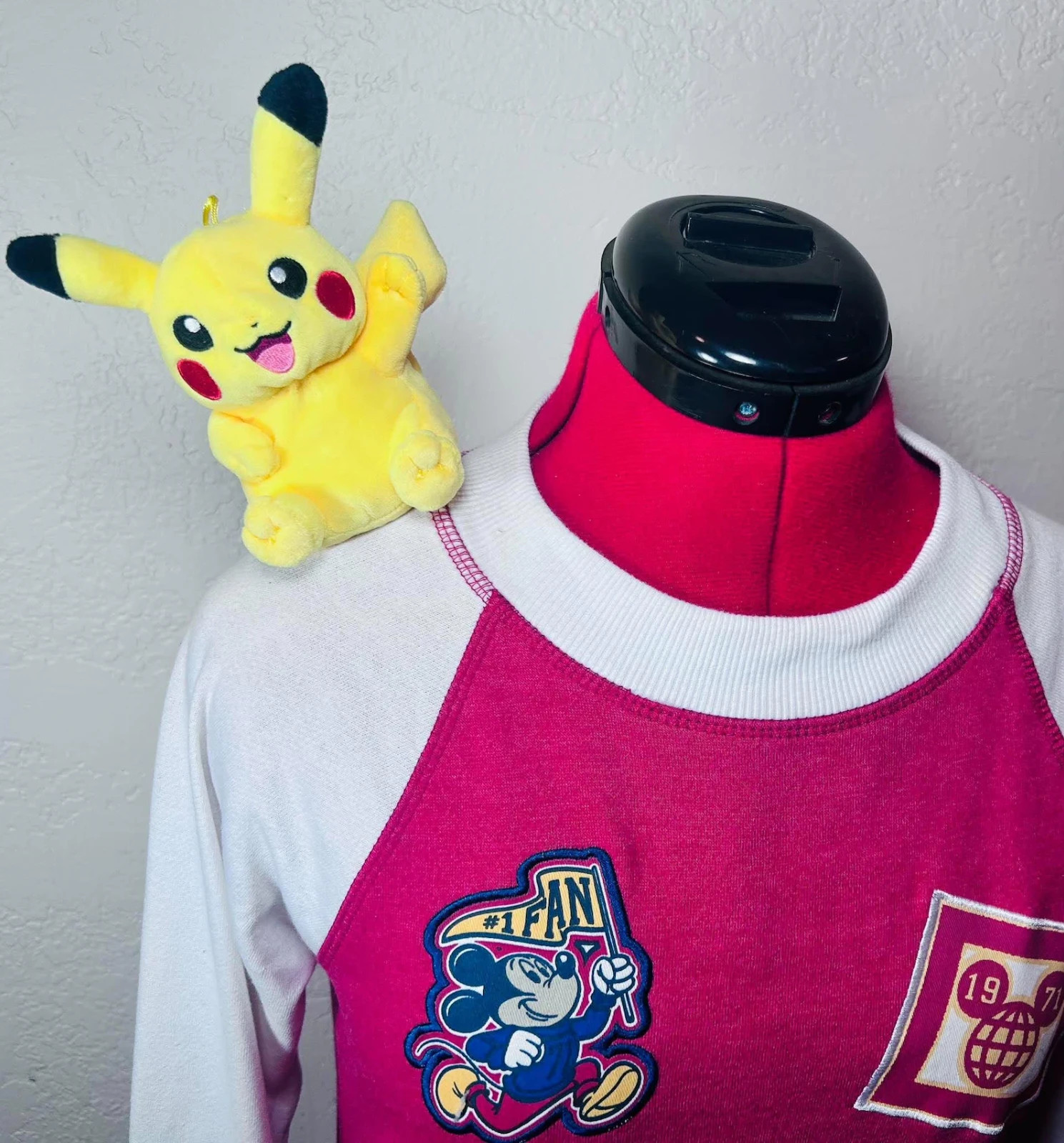 Custom Pikachu Pokemon Go Magnetic Shoulder Pal Buddy Plush Costume Dress Up 5\