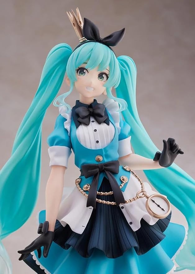 Taito Hatsune Miku Figure Princess AMP ~Alice ver.~, Multiple Colors (T83907)