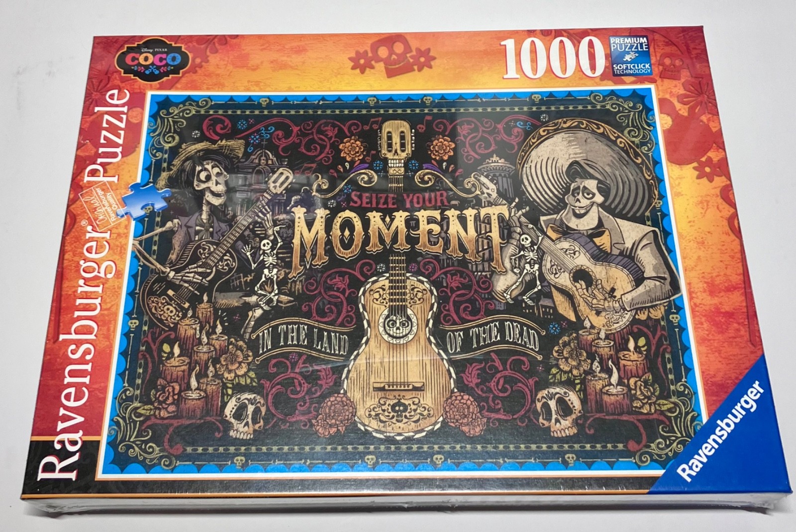 NEW Sealed Ravensburger Disney Coco Puzzle 1000 Pc Seize Your Moment 198115 OOP