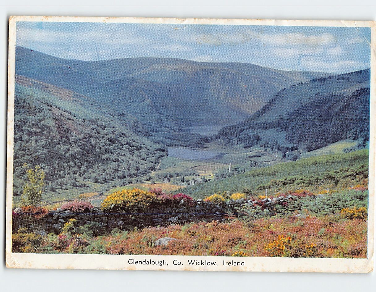 Postcard Glendalough Co. Wicklow Ireland