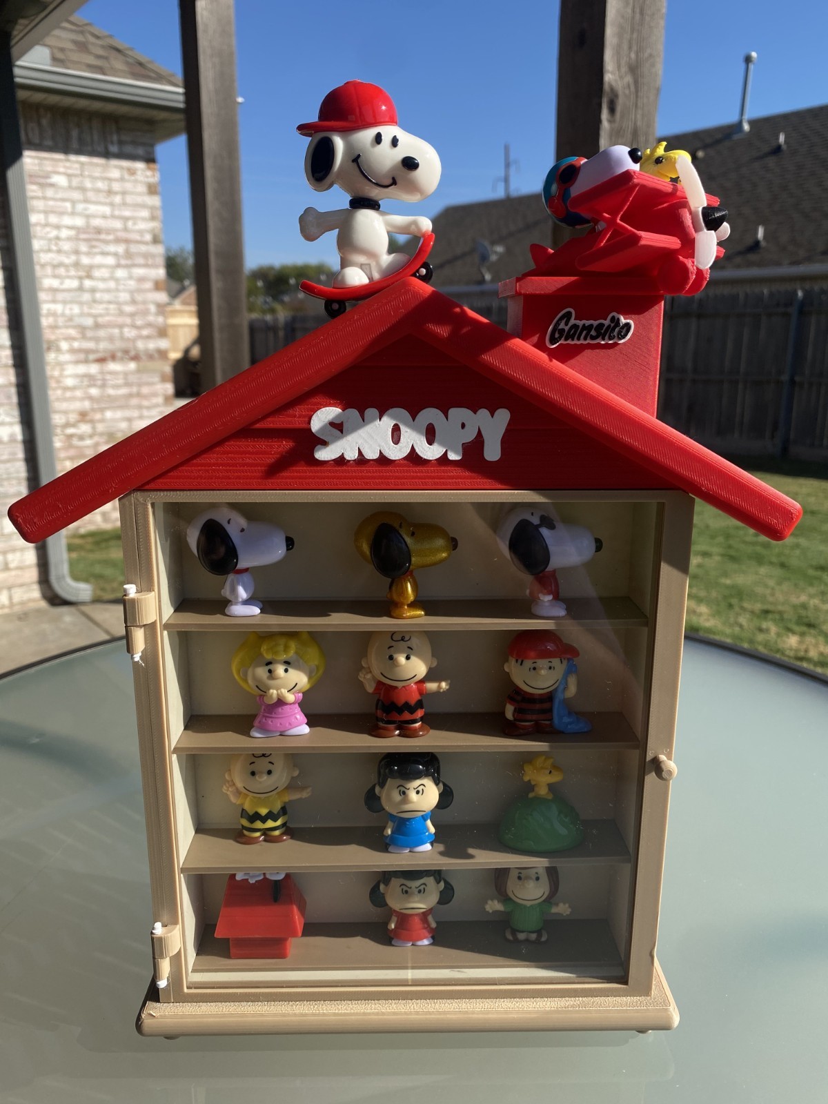 Snoopy Gansito Complete Set 2026 Mini Figures México Charlie Brown W/ Display