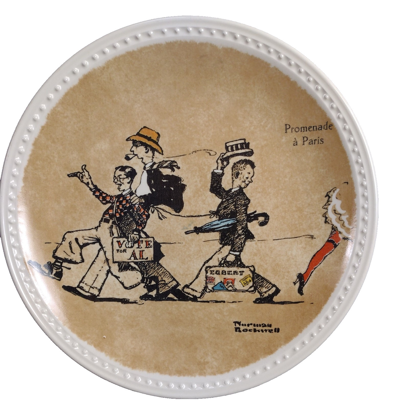 Norman Rockwell Collector Plate 