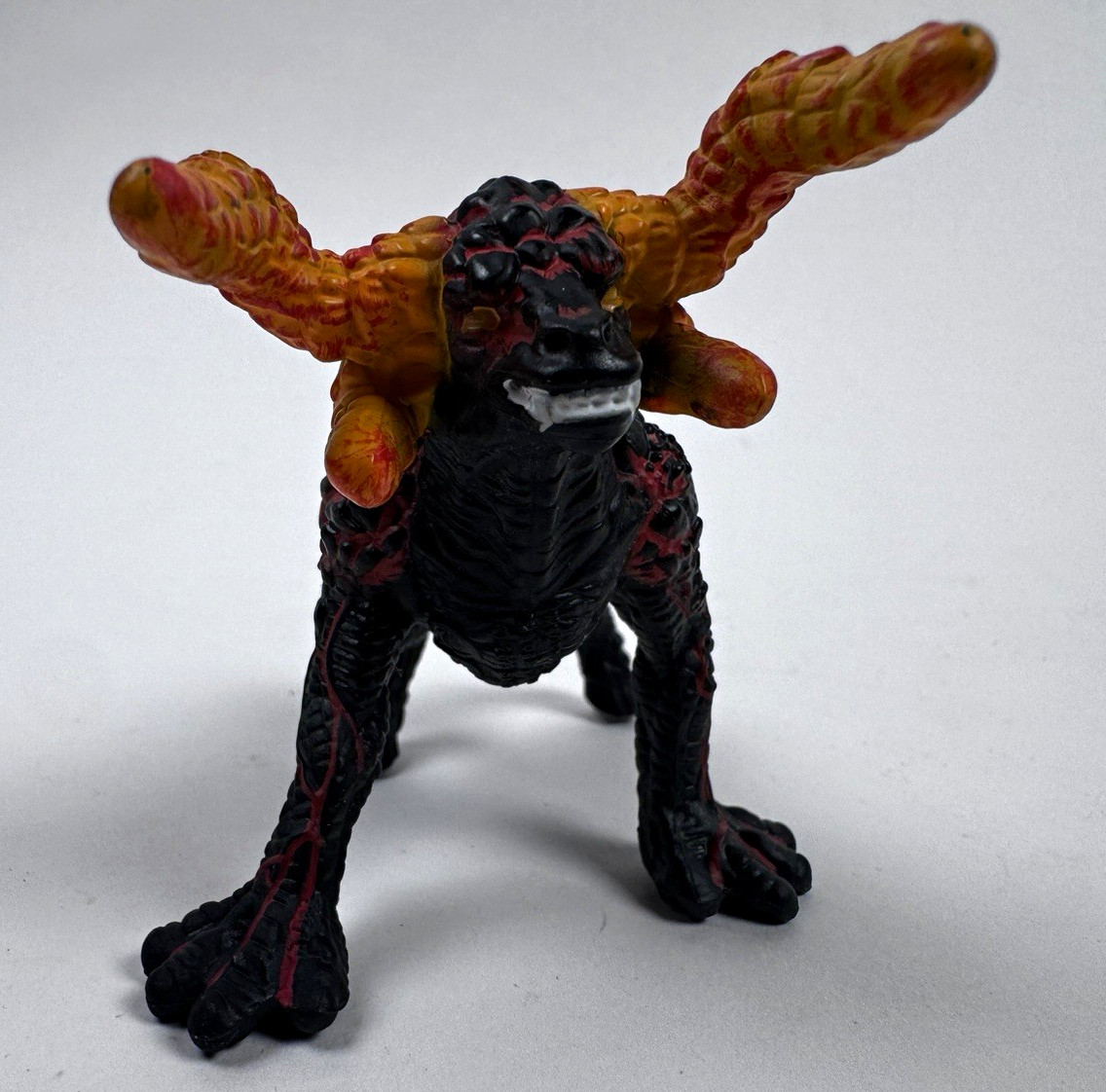 Schleich Eldrador Lava Monster Black Red Orange Horned Fantasy Figure 2016