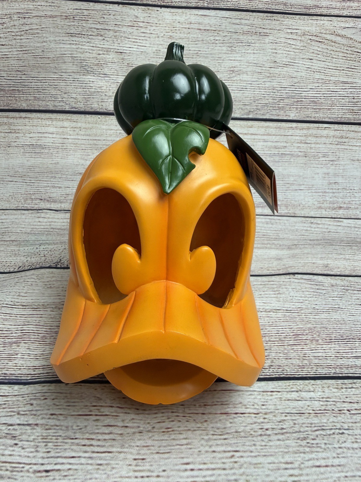 Disney Donald Duck Halloween LED Light Up Resin Pumpkin Kohl's NEW