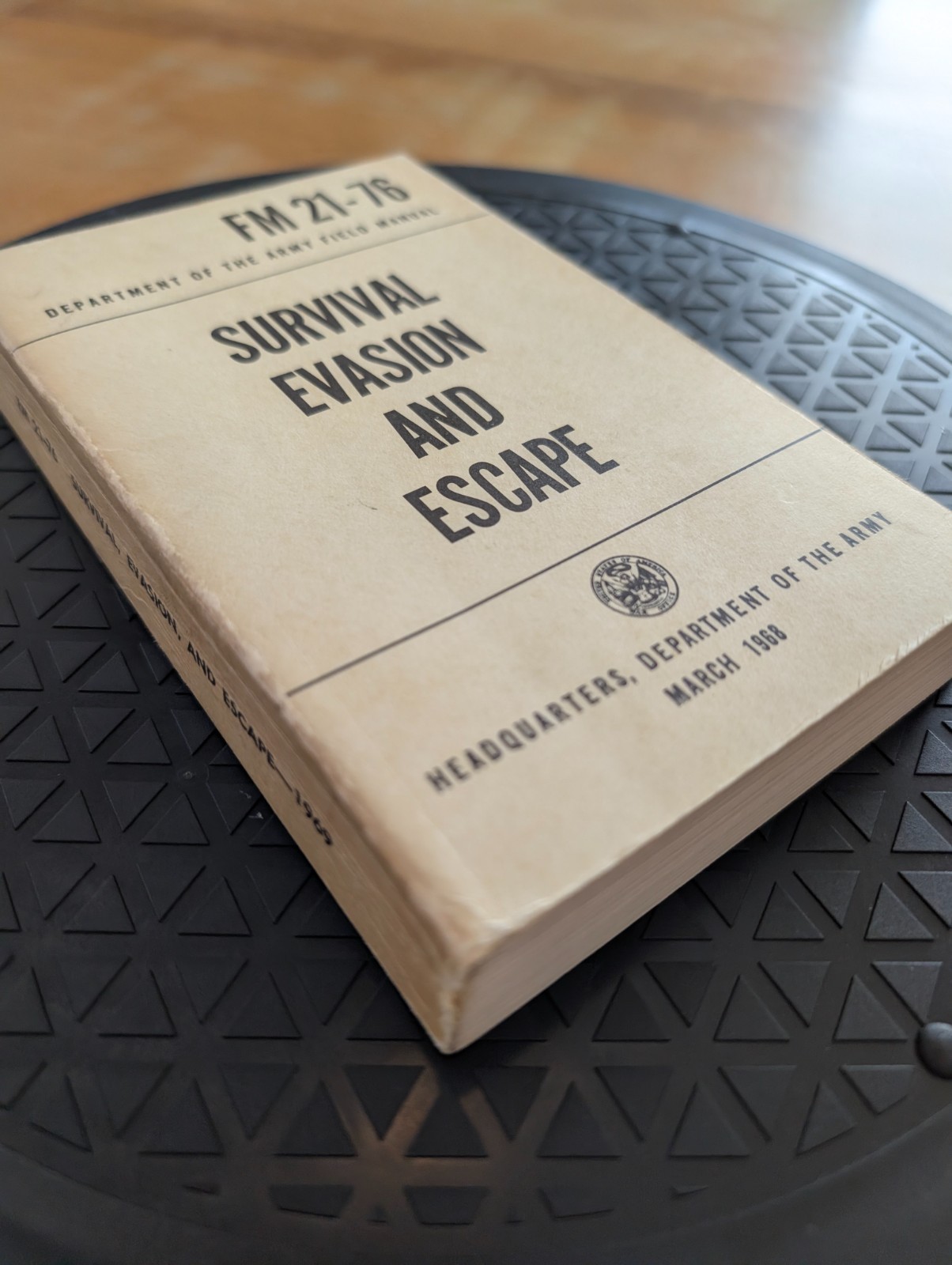Vintage 1968 1969 US Army Field Manual FM 21-76 Survival Evasion Escape Vietnam