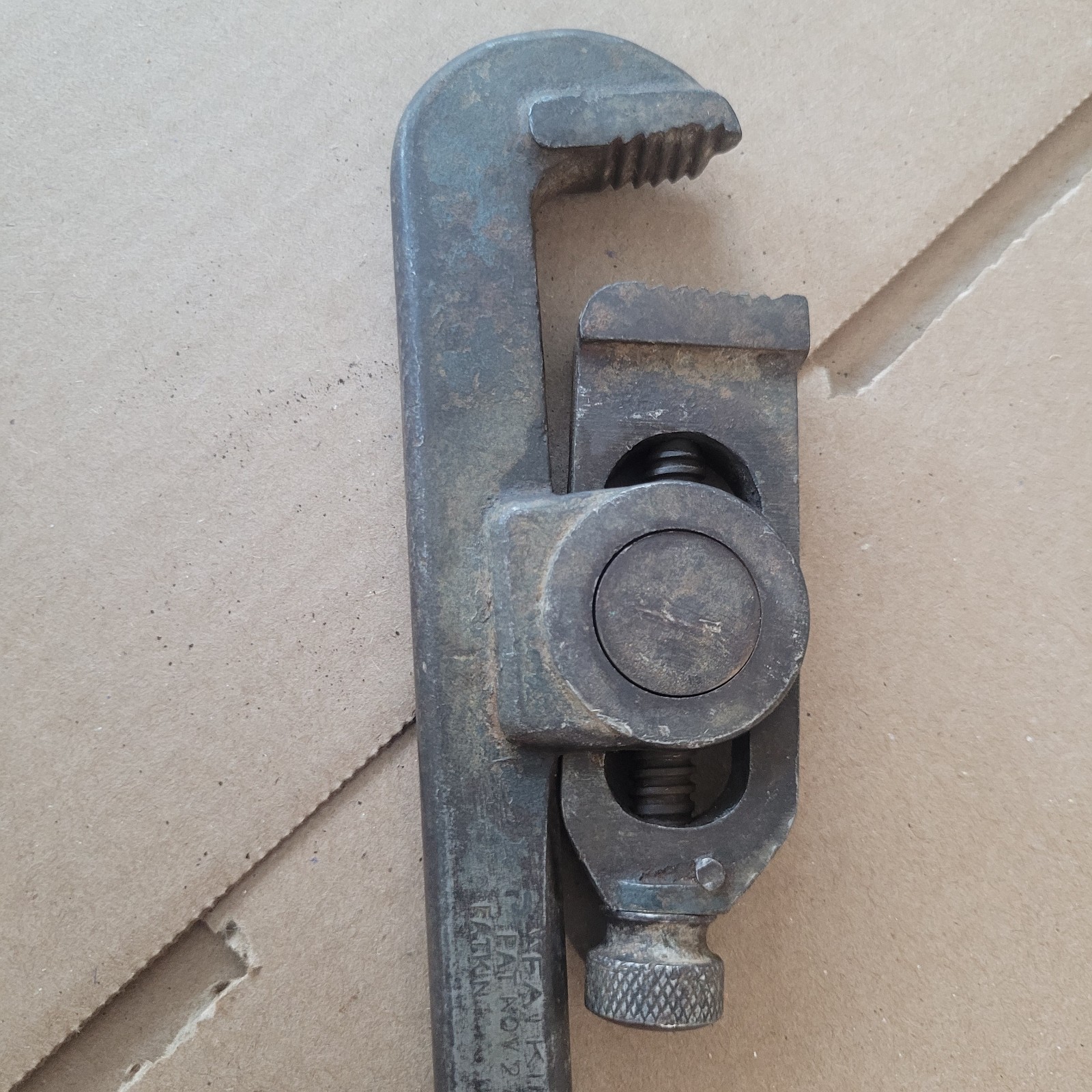 Rare 1894 Pipe Wrench FATKIN 
