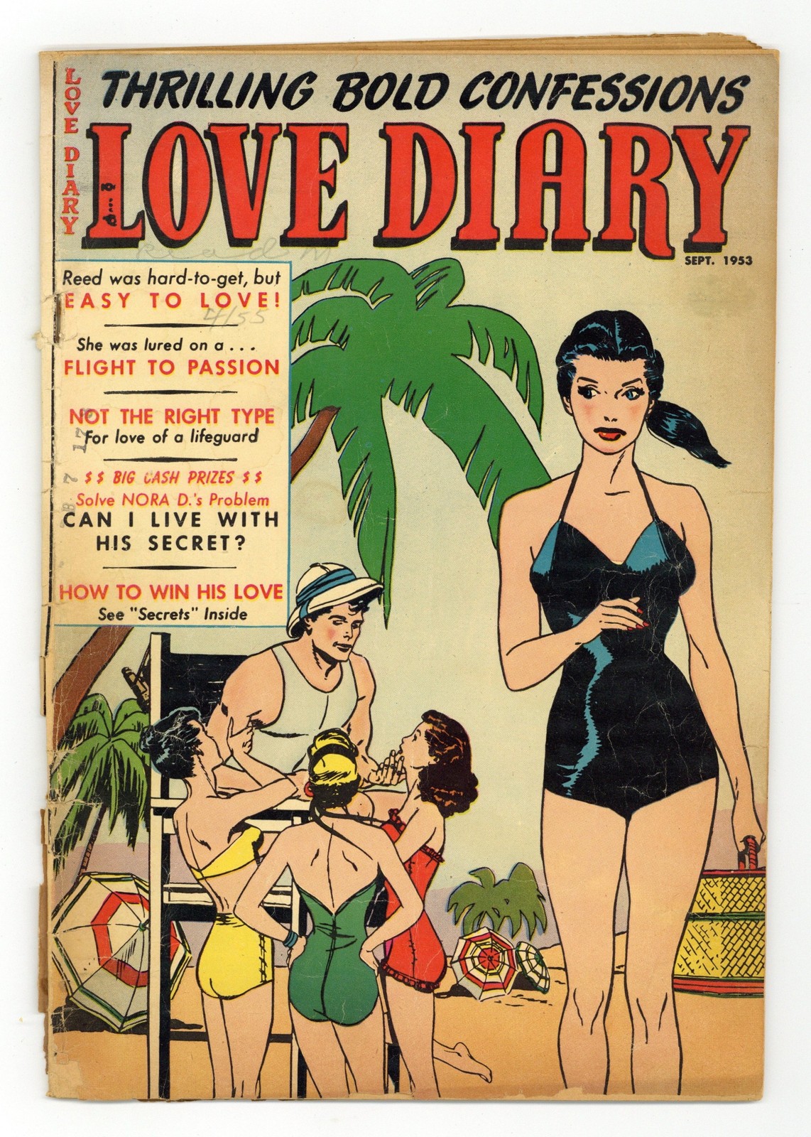 Love Diary #36 FR/GD 1.5 1953