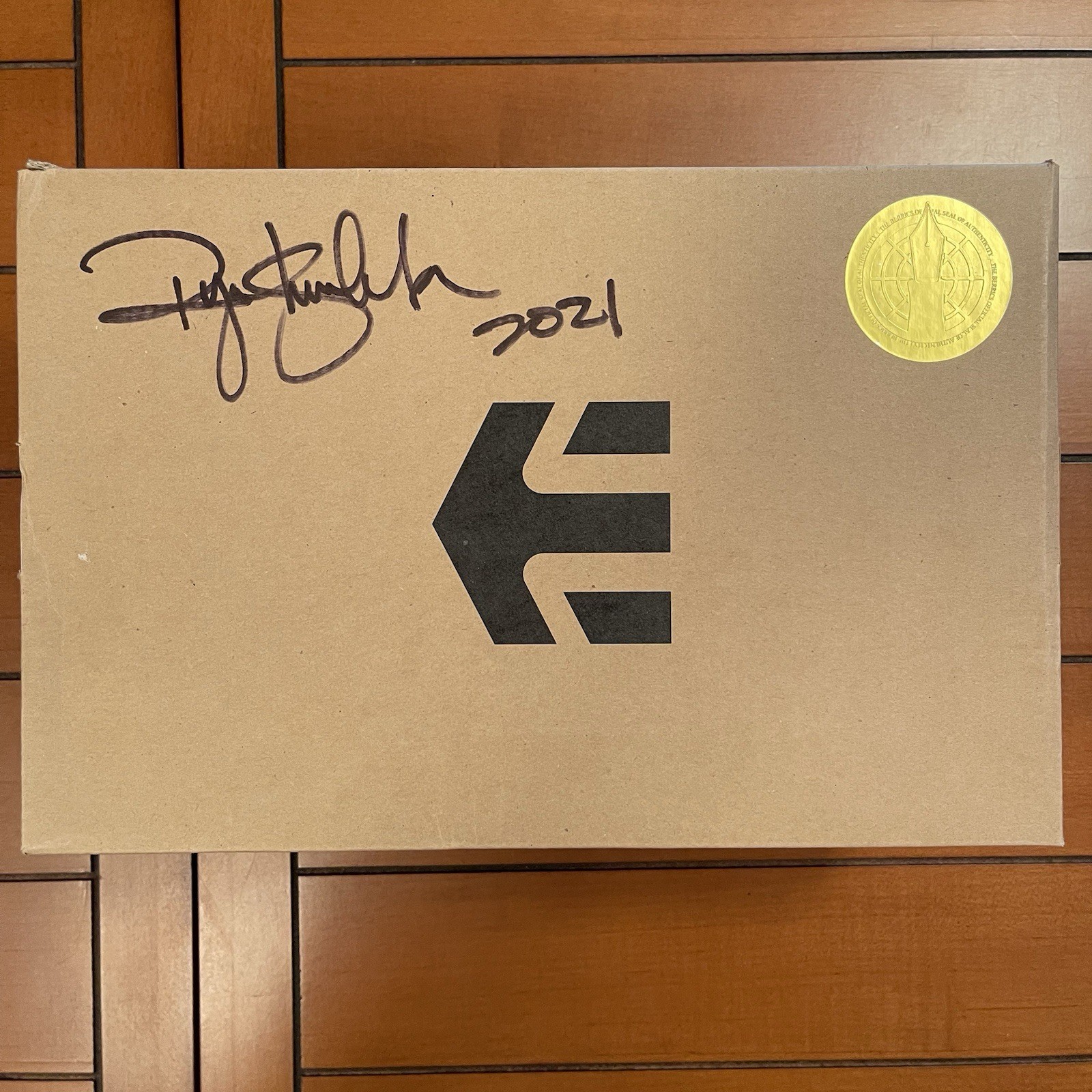 Ryan Sheckler Autographed Etnies Marana Slip XLT Size 10 Berrics Authentic