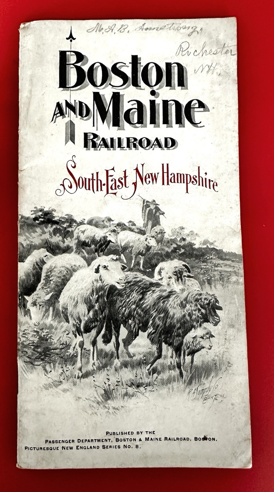 1897 Boston and Maine Railroad 