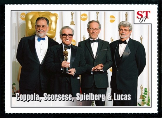 MARTIN SCORSESE, STEVEN SPEILBERG, GEORGE LUCAS, COPPOLA 2007 Spotlight Card