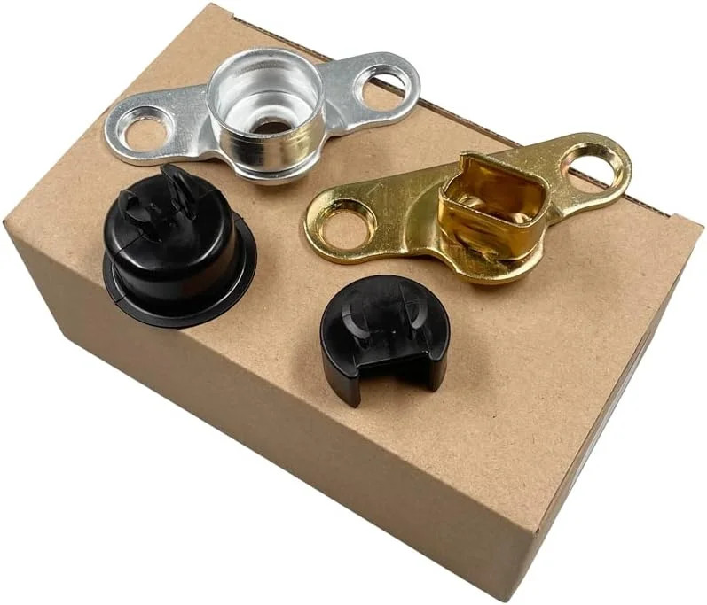 1 Pair Tailgate Hinge Left and Right Side with Bush Cover Compatible with Ford R