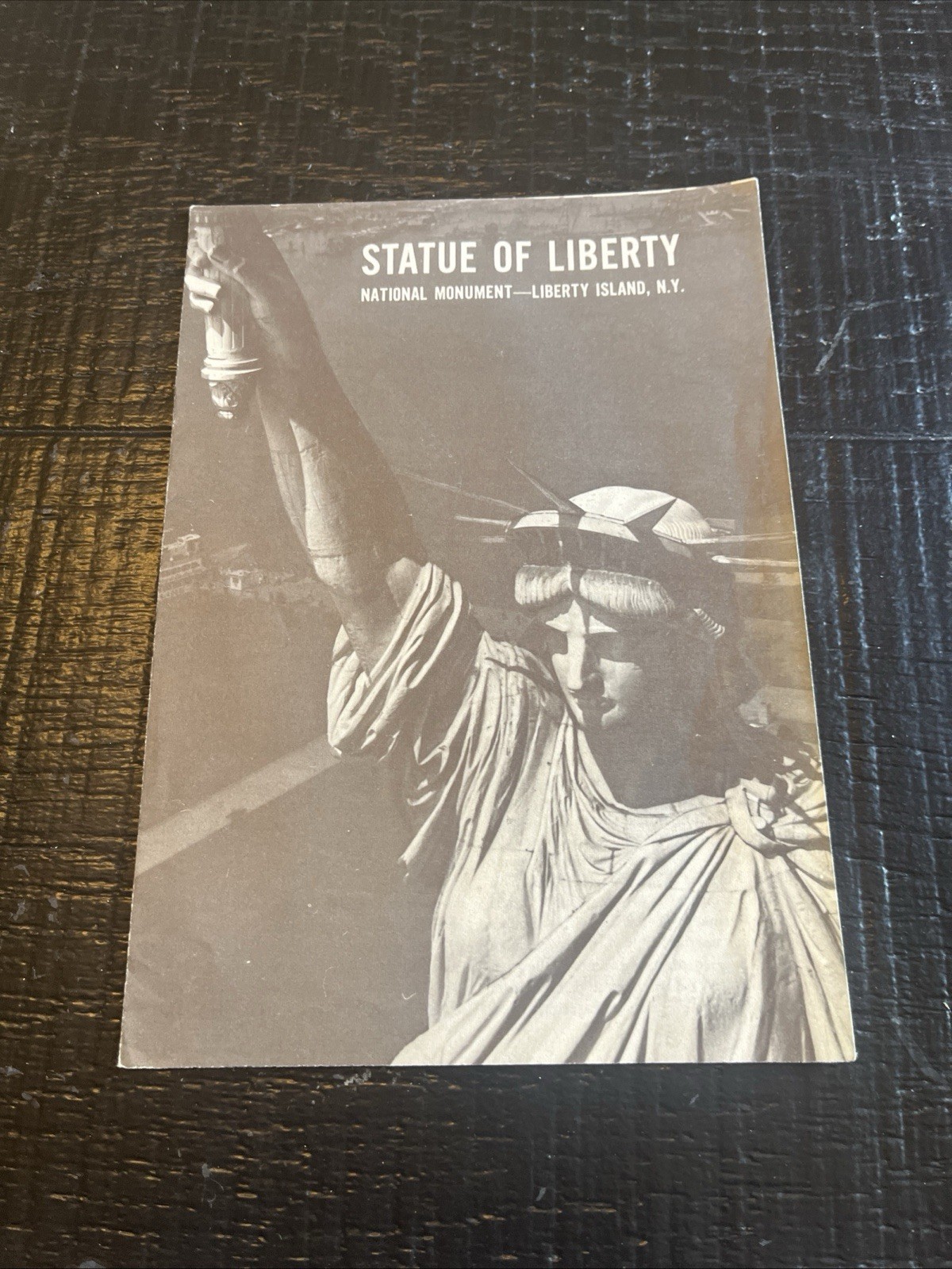 Vintage 1966  Statue Of Liberty Pamphlet And Map