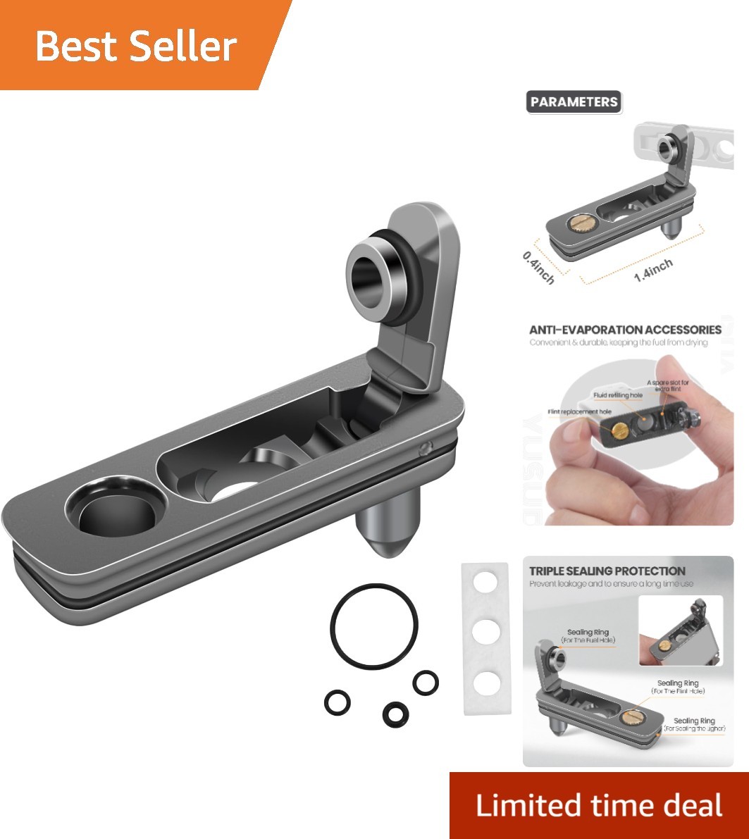 Essential Metal Lighter Repair Kit Compatible with Zippo - Easy to Install