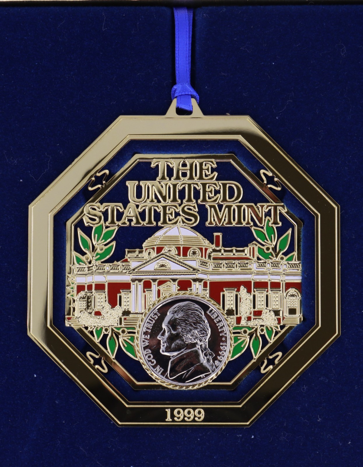 1999 U.S. Mint Holiday Ornament