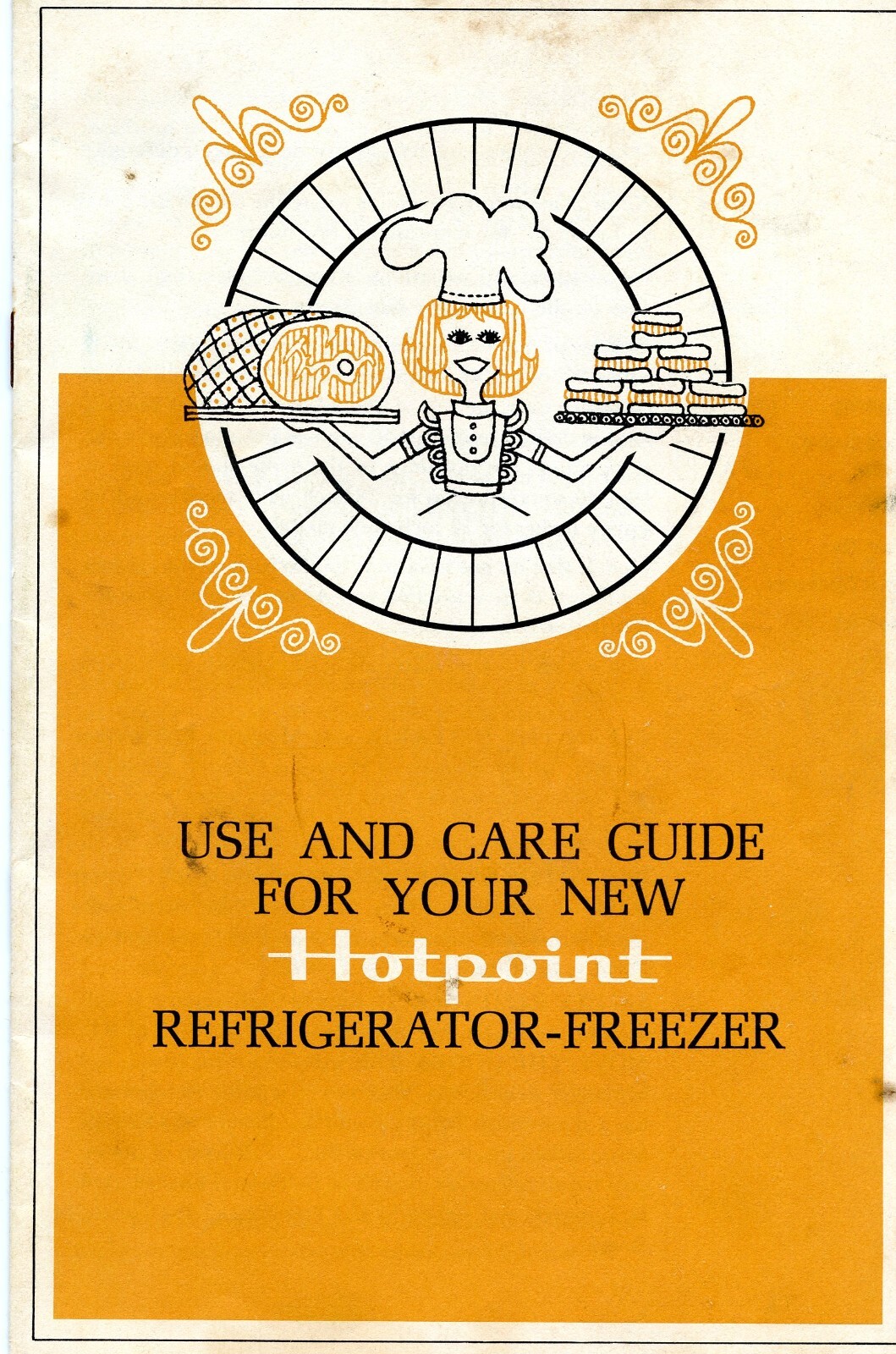 Vintage MidCentury Your New Hotpoint Refrigerator Owners Manual Guide