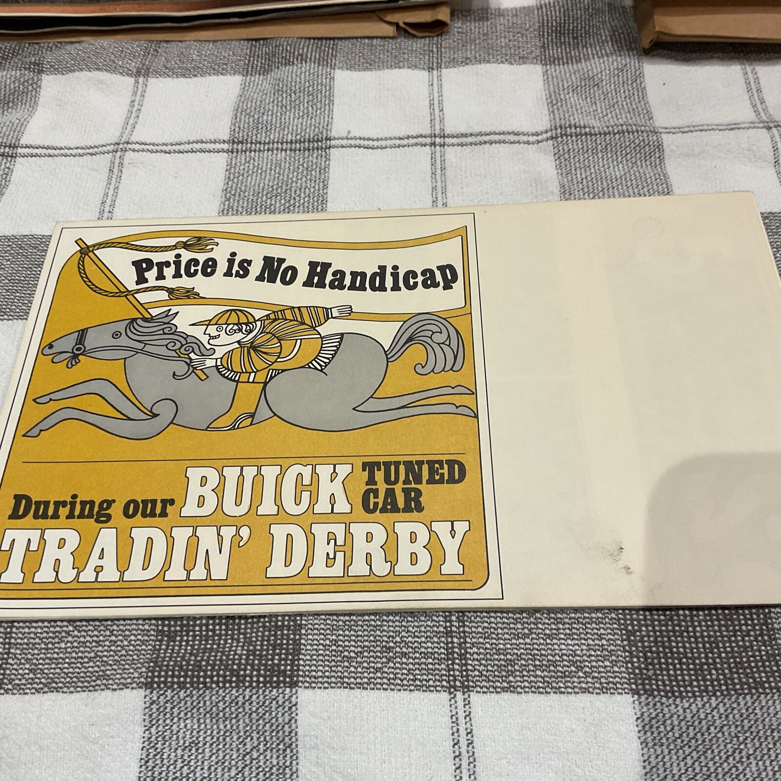 1966 Buick LeSabre trade-in Derby brochure mailer