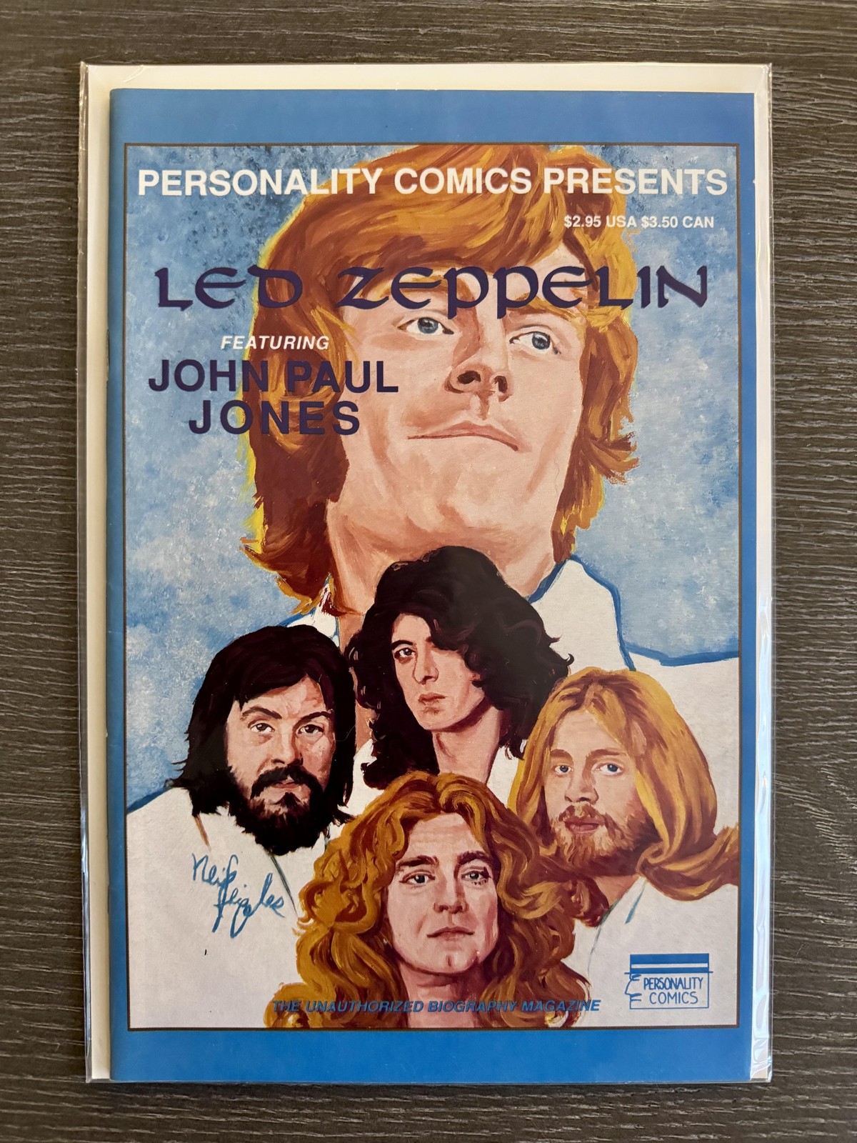 Personality Comics Presents Led Zepellin #4 FEB 1992 PERSONALITY COMICS Modern
