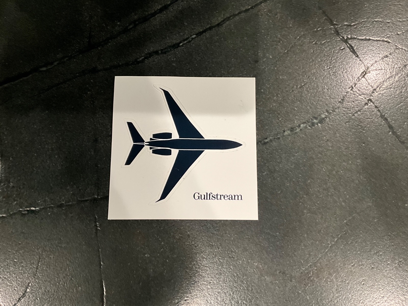 Gulfstream Aerospace Decal Black