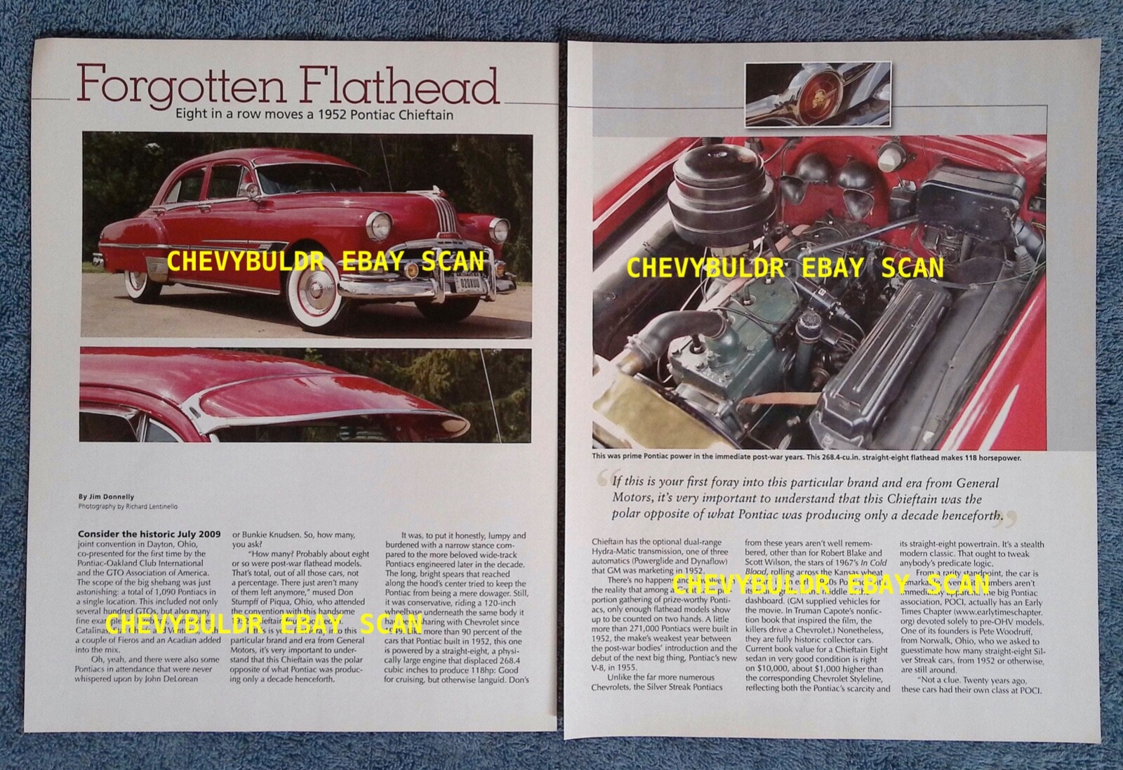 1952 Pontiac Chieftain 4-Door Sedan Article 