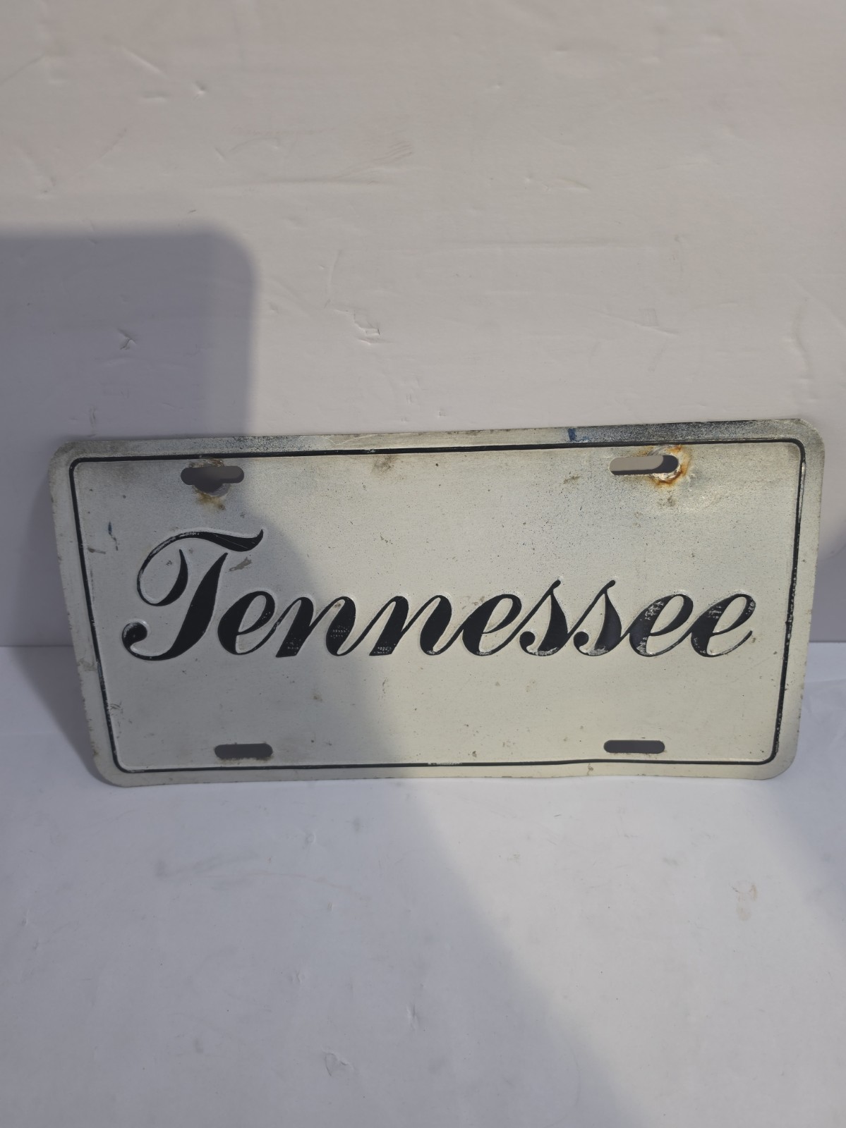 1990 TENNESSEE BOOSTER License Plate
