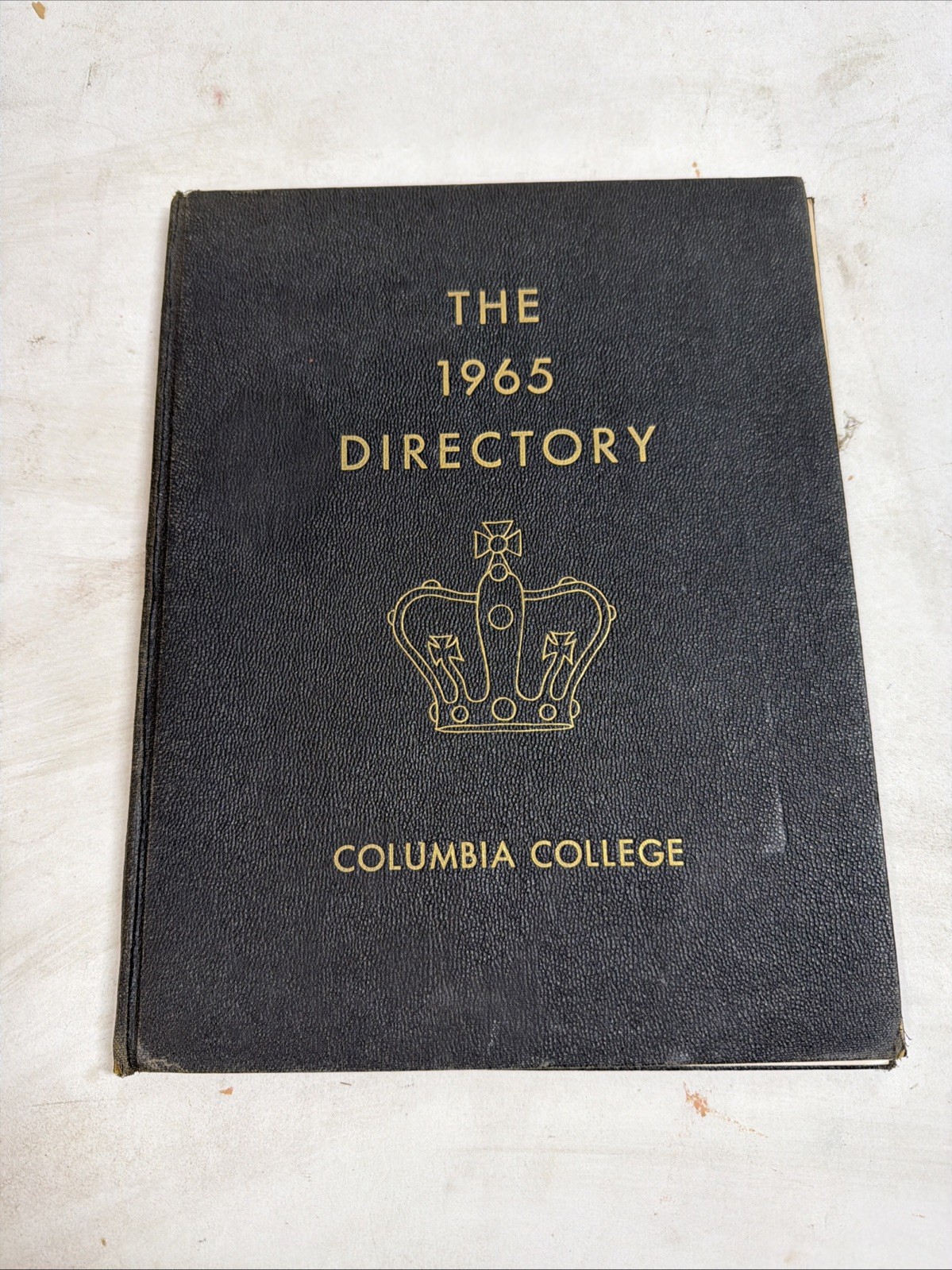 Columbia College Directory 1965 Class Students