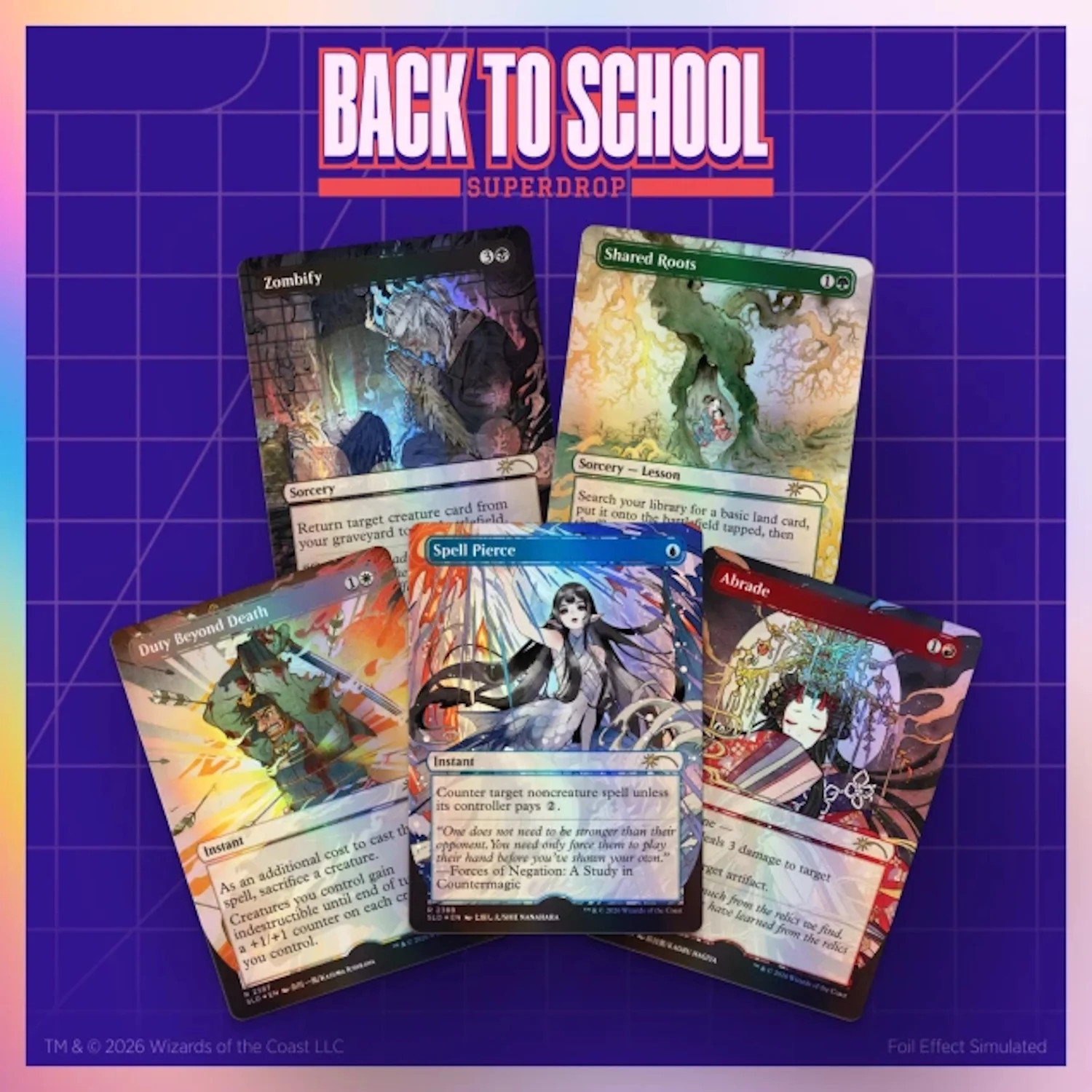 Magic: the Gathering TCG: Secret Lair - Return to Mystical Archive (Traditional