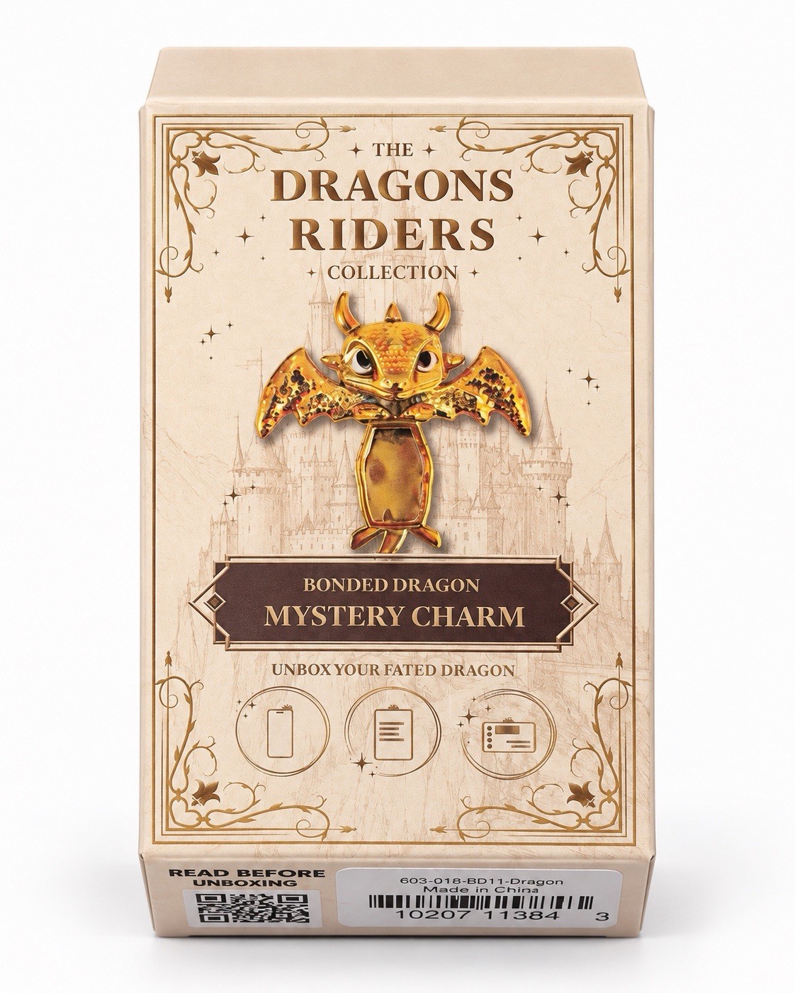The  Dragon Riders Collection Pink Dragon Mystery Charm Barnes & Noble Sold Out