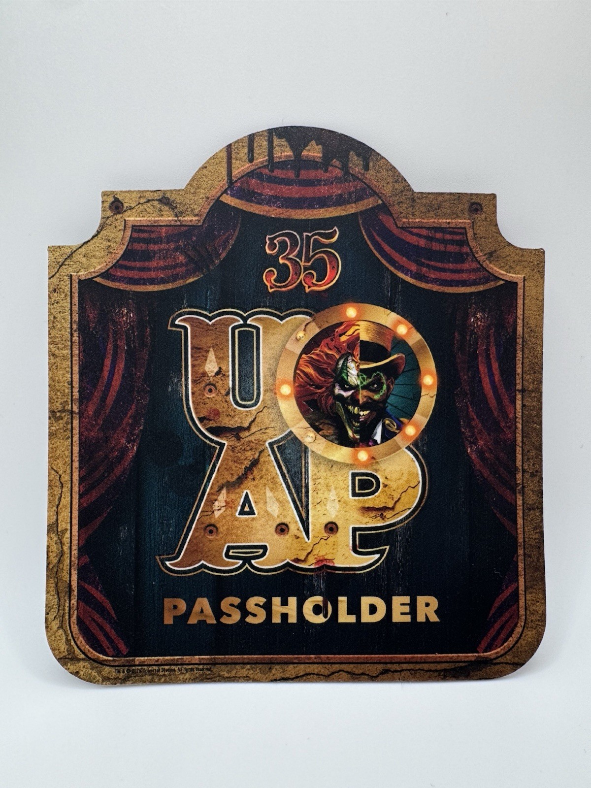 UOAP Universal Orlando Halloween Horror Nights Passholder Magnet 2026 Jack