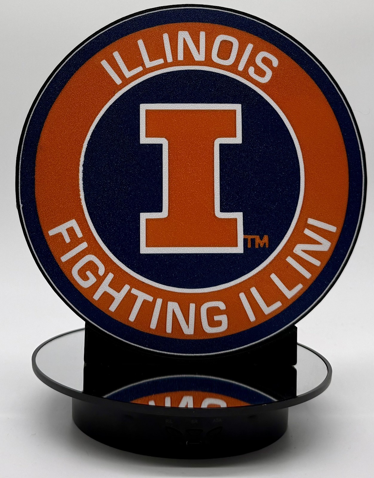 🏈 Light Up Your Team Pride: University of Illinois LED Sign 🧡💙